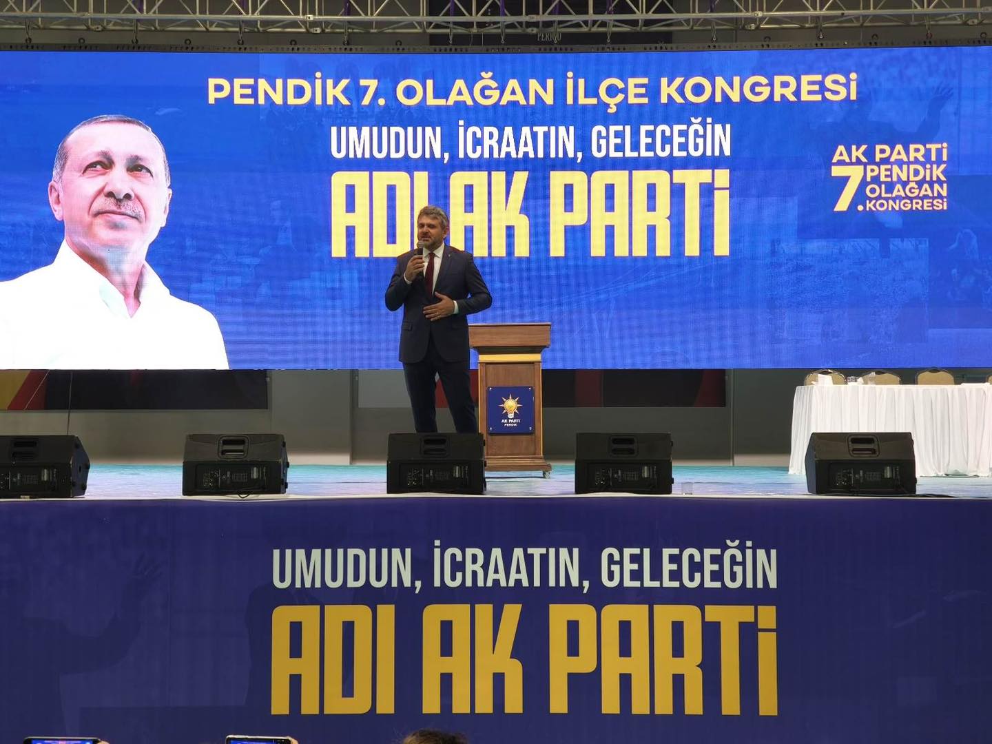 Pendik İlçe Başkanlığımızın 7. Olağan Kongresi, teşkilat mensuplarımızın yoğun katılımı ve coşkusuyla gerçekleştirdik