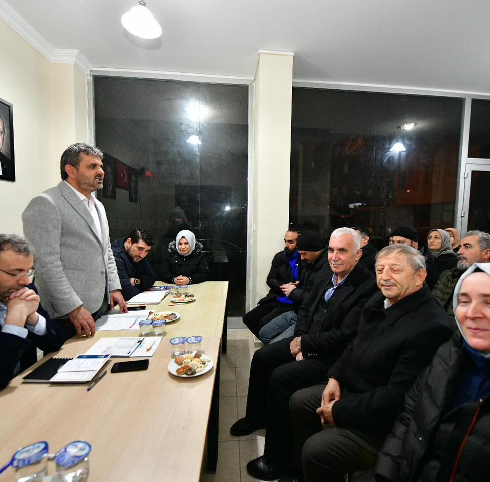 Kaynarca Mahallemizde teşkilat mensuplarımızla bir araya geldik