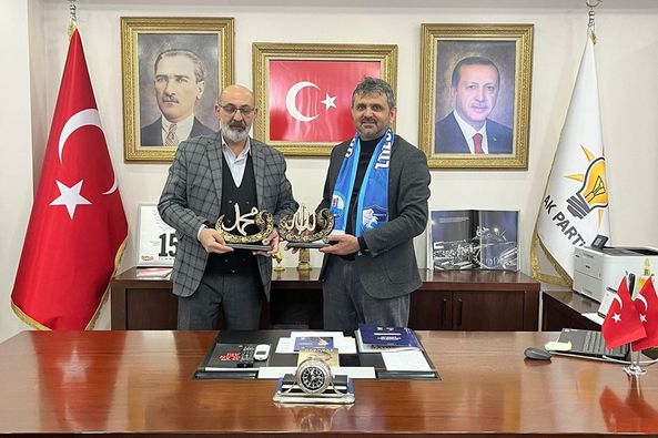 Pendik Erzurumlular Derneği’ni ilçe başkanlığımızda ağırladık.
