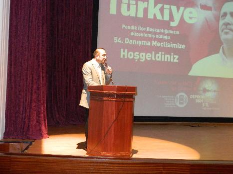 54.İLÇE DANIŞMA MECLİSİMİZ YAPILDI.